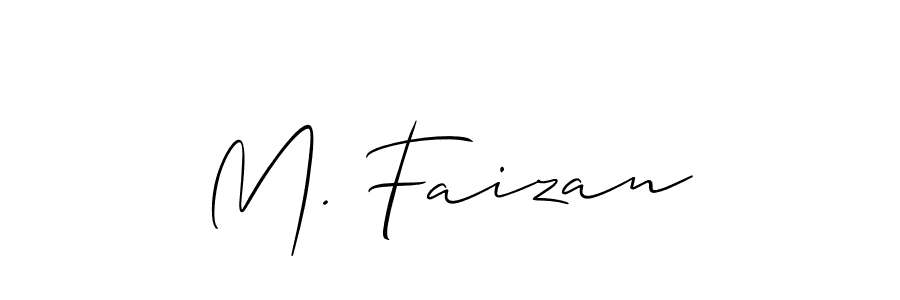 This is the best signature style for the M. Faizan name. Also you like these signature font (Allison_Script). Mix name signature. M. Faizan signature style 2 images and pictures png