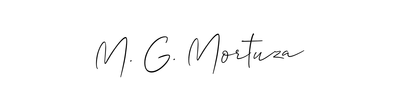 How to Draw M. G. Mortuza signature style? Allison_Script is a latest design signature styles for name M. G. Mortuza. M. G. Mortuza signature style 2 images and pictures png