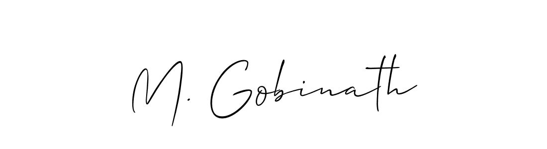 Here are the top 10 professional signature styles for the name M. Gobinath. These are the best autograph styles you can use for your name. M. Gobinath signature style 2 images and pictures png