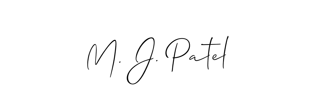 You can use this online signature creator to create a handwritten signature for the name M. J. Patel. This is the best online autograph maker. M. J. Patel signature style 2 images and pictures png