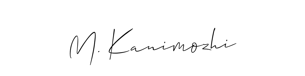 Here are the top 10 professional signature styles for the name M. Kanimozhi. These are the best autograph styles you can use for your name. M. Kanimozhi signature style 2 images and pictures png