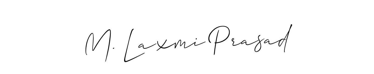 See photos of M. Laxmi Prasad official signature by Spectra . Check more albums & portfolios. Read reviews & check more about Allison_Script font. M. Laxmi Prasad signature style 2 images and pictures png