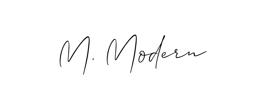 Make a beautiful signature design for name M. Modern. Use this online signature maker to create a handwritten signature for free. M. Modern signature style 2 images and pictures png