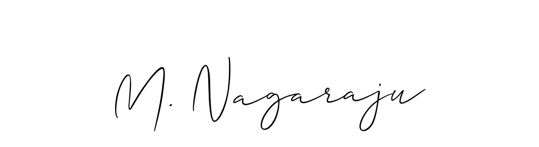 Use a signature maker to create a handwritten signature online. With this signature software, you can design (Allison_Script) your own signature for name M. Nagaraju. M. Nagaraju signature style 2 images and pictures png