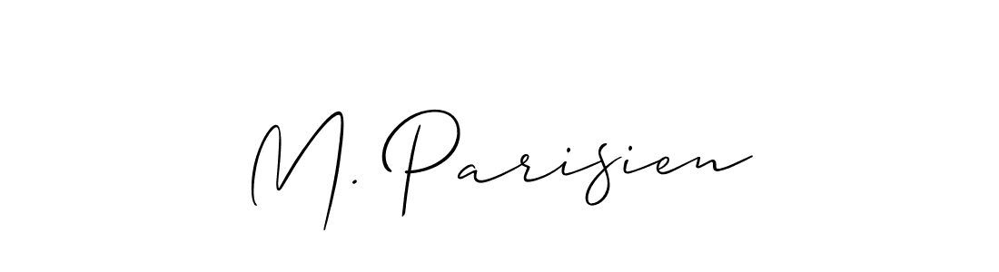 You can use this online signature creator to create a handwritten signature for the name M. Parisien. This is the best online autograph maker. M. Parisien signature style 2 images and pictures png