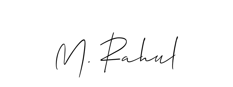 See photos of M. Rahul official signature by Spectra . Check more albums & portfolios. Read reviews & check more about Allison_Script font. M. Rahul signature style 2 images and pictures png