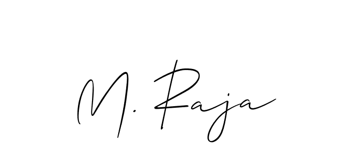 Similarly Allison_Script is the best handwritten signature design. Signature creator online .You can use it as an online autograph creator for name M. Raja. M. Raja signature style 2 images and pictures png