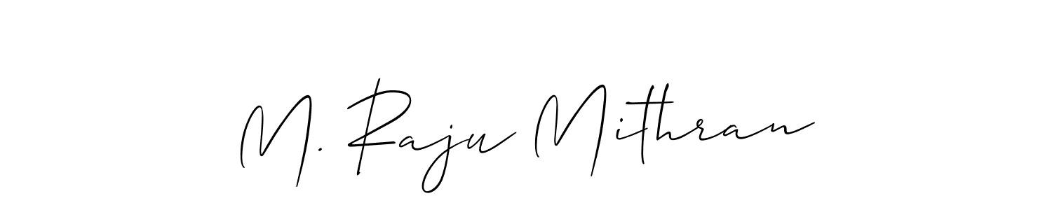 You can use this online signature creator to create a handwritten signature for the name M. Raju Mithran. This is the best online autograph maker. M. Raju Mithran signature style 2 images and pictures png