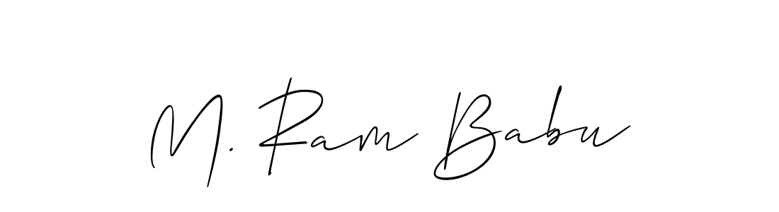 Make a beautiful signature design for name M. Ram Babu. Use this online signature maker to create a handwritten signature for free. M. Ram Babu signature style 2 images and pictures png