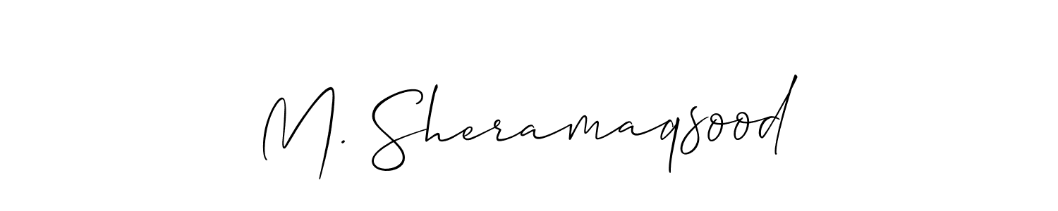 Here are the top 10 professional signature styles for the name M. Sheramaqsood. These are the best autograph styles you can use for your name. M. Sheramaqsood signature style 2 images and pictures png