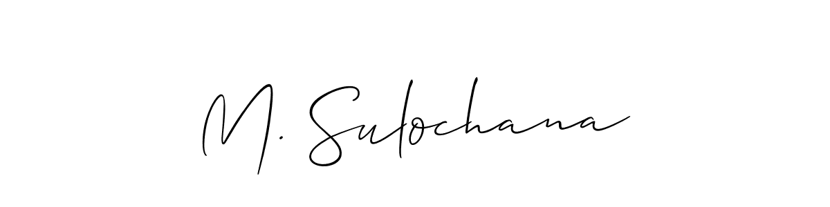 Here are the top 10 professional signature styles for the name M. Sulochana. These are the best autograph styles you can use for your name. M. Sulochana signature style 2 images and pictures png