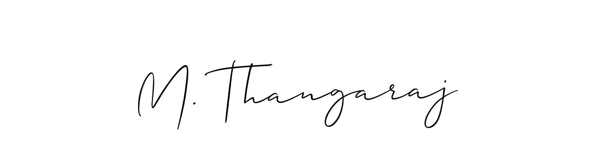 See photos of M. Thangaraj official signature by Spectra . Check more albums & portfolios. Read reviews & check more about Allison_Script font. M. Thangaraj signature style 2 images and pictures png