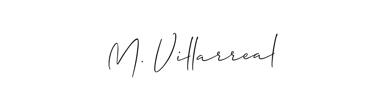 Once you've used our free online signature maker to create your best signature Allison_Script style, it's time to enjoy all of the benefits that M. Villarreal name signing documents. M. Villarreal signature style 2 images and pictures png