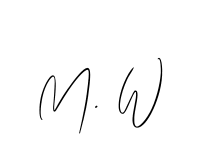 Here are the top 10 professional signature styles for the name M. W. These are the best autograph styles you can use for your name. M. W signature style 2 images and pictures png