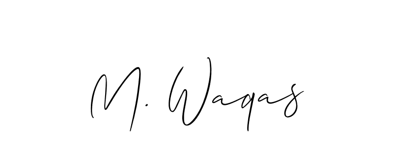 You can use this online signature creator to create a handwritten signature for the name M. Waqas. This is the best online autograph maker. M. Waqas signature style 2 images and pictures png