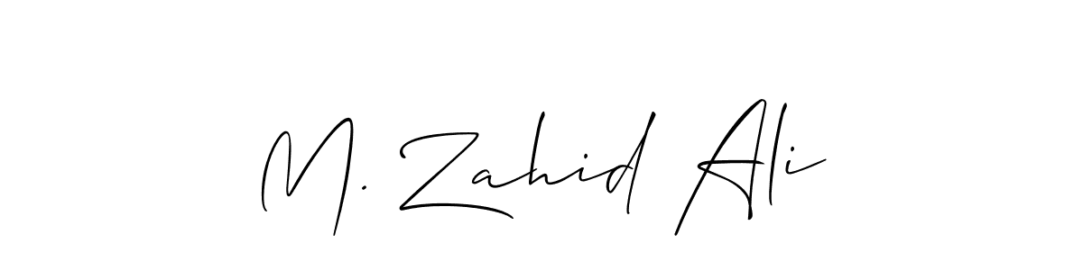 Here are the top 10 professional signature styles for the name M. Zahid Ali. These are the best autograph styles you can use for your name. M. Zahid Ali signature style 2 images and pictures png