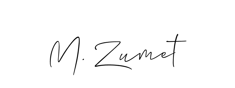 You can use this online signature creator to create a handwritten signature for the name M. Zumet. This is the best online autograph maker. M. Zumet signature style 2 images and pictures png