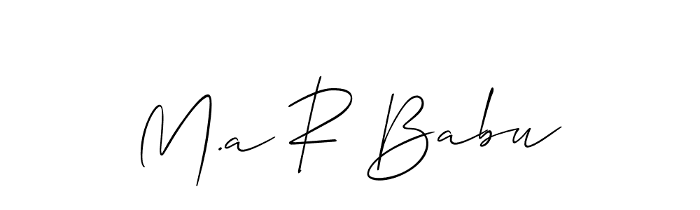 Here are the top 10 professional signature styles for the name M.a R Babu. These are the best autograph styles you can use for your name. M.a R Babu signature style 2 images and pictures png