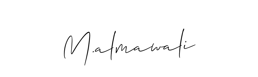 Once you've used our free online signature maker to create your best signature Allison_Script style, it's time to enjoy all of the benefits that M.almawali name signing documents. M.almawali signature style 2 images and pictures png