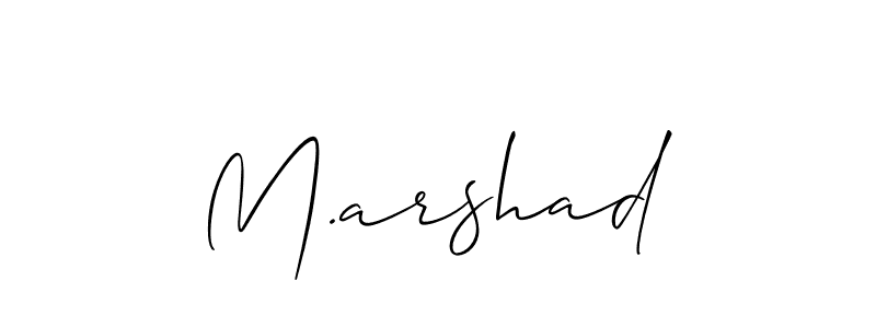 See photos of M.arshad official signature by Spectra . Check more albums & portfolios. Read reviews & check more about Allison_Script font. M.arshad signature style 2 images and pictures png