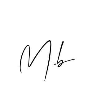 This is the best signature style for the M.b name. Also you like these signature font (Allison_Script). Mix name signature. M.b signature style 2 images and pictures png