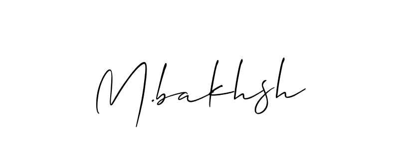 See photos of M.bakhsh official signature by Spectra . Check more albums & portfolios. Read reviews & check more about Allison_Script font. M.bakhsh signature style 2 images and pictures png