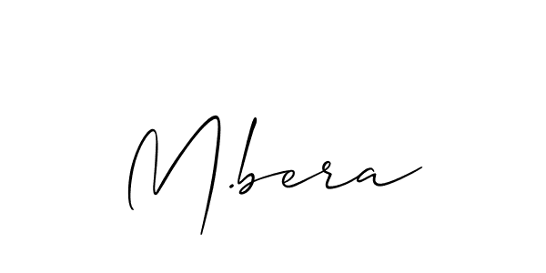 Similarly Allison_Script is the best handwritten signature design. Signature creator online .You can use it as an online autograph creator for name M.bera. M.bera signature style 2 images and pictures png