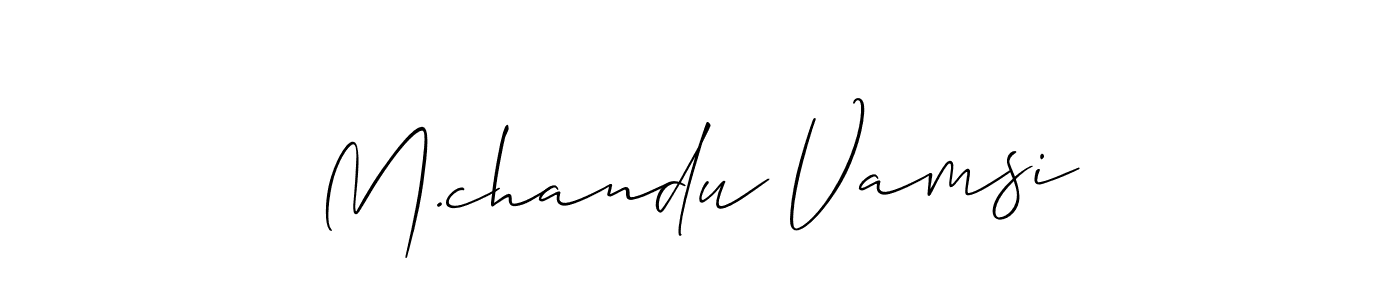 Check out images of Autograph of M.chandu Vamsi name. Actor M.chandu Vamsi Signature Style. Allison_Script is a professional sign style online. M.chandu Vamsi signature style 2 images and pictures png