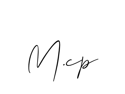 Best and Professional Signature Style for M.cp. Allison_Script Best Signature Style Collection. M.cp signature style 2 images and pictures png