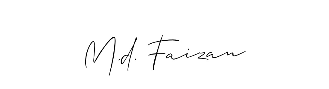 You can use this online signature creator to create a handwritten signature for the name M.d. Faizan. This is the best online autograph maker. M.d. Faizan signature style 2 images and pictures png