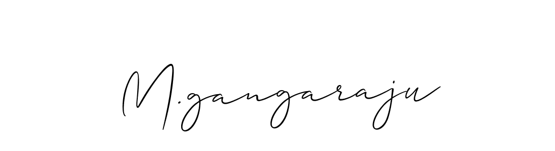 M.gangaraju stylish signature style. Best Handwritten Sign (Allison_Script) for my name. Handwritten Signature Collection Ideas for my name M.gangaraju. M.gangaraju signature style 2 images and pictures png
