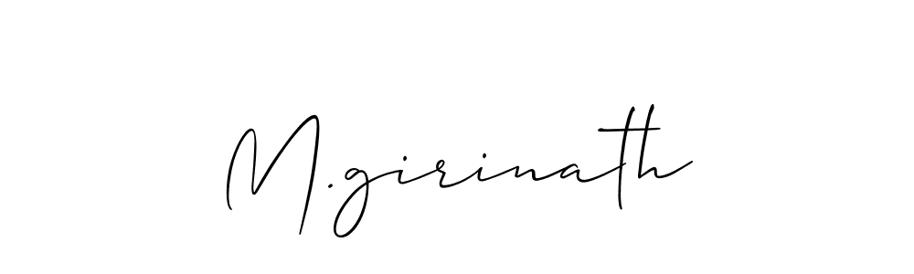 Once you've used our free online signature maker to create your best signature Allison_Script style, it's time to enjoy all of the benefits that M.girinath name signing documents. M.girinath signature style 2 images and pictures png