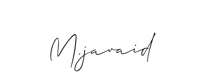 Once you've used our free online signature maker to create your best signature Allison_Script style, it's time to enjoy all of the benefits that M.javaid name signing documents. M.javaid signature style 2 images and pictures png