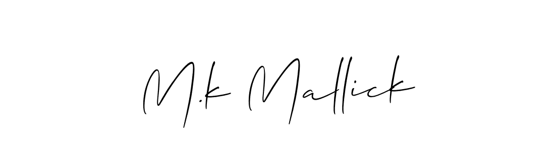 This is the best signature style for the M.k Mallick name. Also you like these signature font (Allison_Script). Mix name signature. M.k Mallick signature style 2 images and pictures png