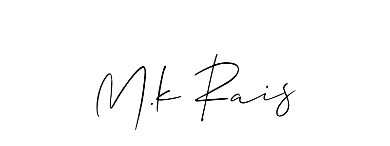 This is the best signature style for the M.k Rais name. Also you like these signature font (Allison_Script). Mix name signature. M.k Rais signature style 2 images and pictures png