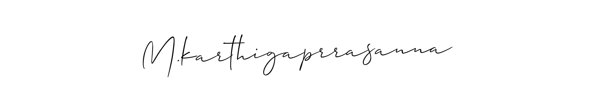 Check out images of Autograph of M.karthigaprrasanna name. Actor M.karthigaprrasanna Signature Style. Allison_Script is a professional sign style online. M.karthigaprrasanna signature style 2 images and pictures png