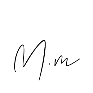 This is the best signature style for the M.m name. Also you like these signature font (Allison_Script). Mix name signature. M.m signature style 2 images and pictures png
