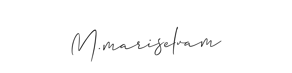 Here are the top 10 professional signature styles for the name M.mariselvam. These are the best autograph styles you can use for your name. M.mariselvam signature style 2 images and pictures png