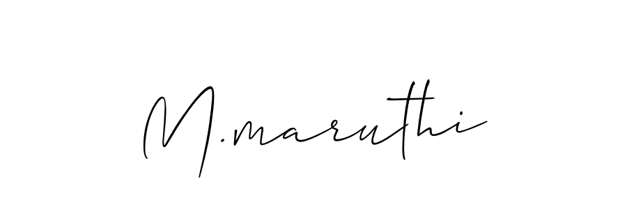 This is the best signature style for the M.maruthi name. Also you like these signature font (Allison_Script). Mix name signature. M.maruthi signature style 2 images and pictures png