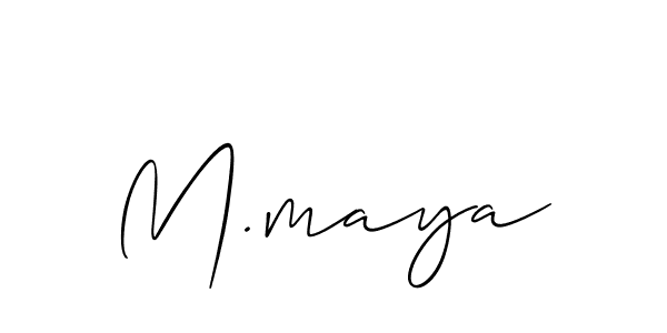 if you are searching for the best signature style for your name M.maya. so please give up your signature search. here we have designed multiple signature styles  using Allison_Script. M.maya signature style 2 images and pictures png