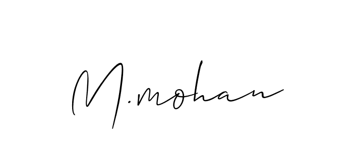 You can use this online signature creator to create a handwritten signature for the name M.mohan. This is the best online autograph maker. M.mohan signature style 2 images and pictures png