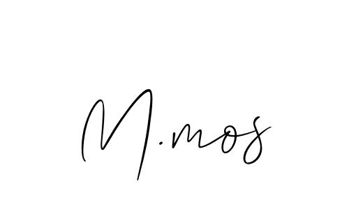 Best and Professional Signature Style for M.mos. Allison_Script Best Signature Style Collection. M.mos signature style 2 images and pictures png