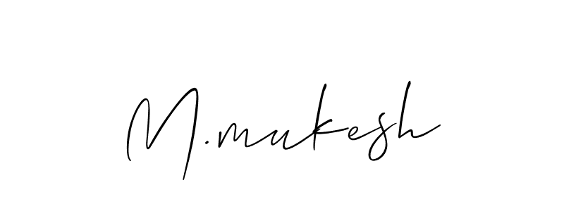 Check out images of Autograph of M.mukesh name. Actor M.mukesh Signature Style. Allison_Script is a professional sign style online. M.mukesh signature style 2 images and pictures png