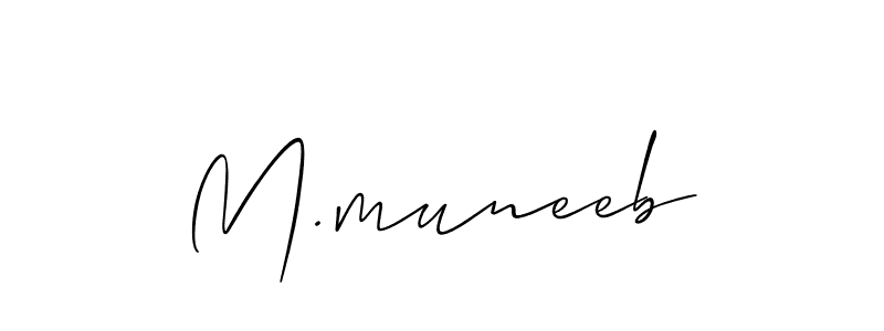Check out images of Autograph of M.muneeb name. Actor M.muneeb Signature Style. Allison_Script is a professional sign style online. M.muneeb signature style 2 images and pictures png