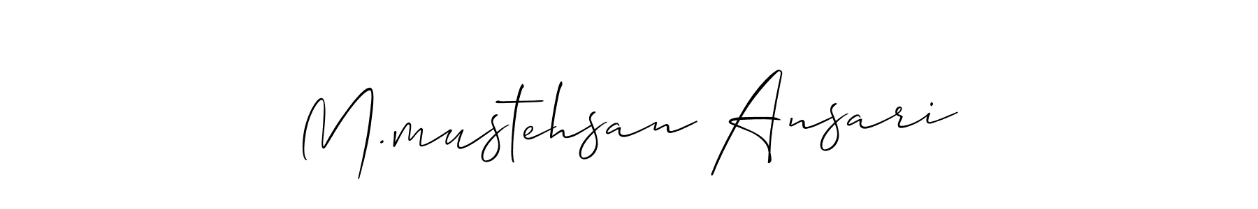 Check out images of Autograph of M.mustehsan Ansari name. Actor M.mustehsan Ansari Signature Style. Allison_Script is a professional sign style online. M.mustehsan Ansari signature style 2 images and pictures png