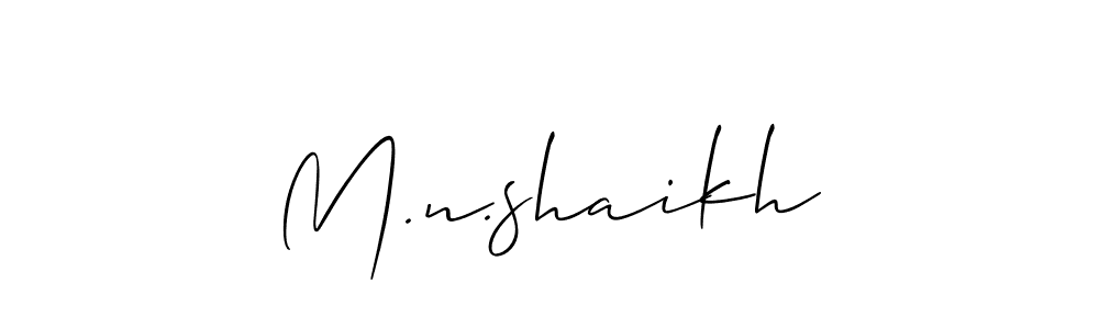 Once you've used our free online signature maker to create your best signature Allison_Script style, it's time to enjoy all of the benefits that M.n.shaikh name signing documents. M.n.shaikh signature style 2 images and pictures png