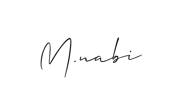 Make a short M.nabi signature style. Manage your documents anywhere anytime using Allison_Script. Create and add eSignatures, submit forms, share and send files easily. M.nabi signature style 2 images and pictures png