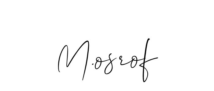 You can use this online signature creator to create a handwritten signature for the name M.osrof. This is the best online autograph maker. M.osrof signature style 2 images and pictures png