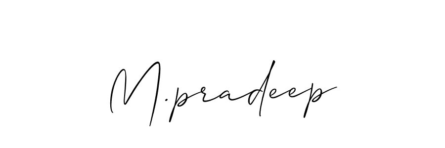 Here are the top 10 professional signature styles for the name M.pradeep. These are the best autograph styles you can use for your name. M.pradeep signature style 2 images and pictures png