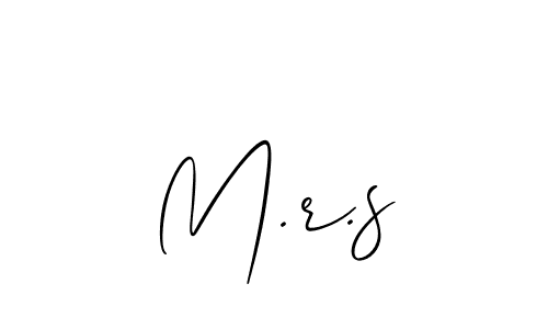 97+ M.r.s Name Signature Style Ideas | Free Autograph